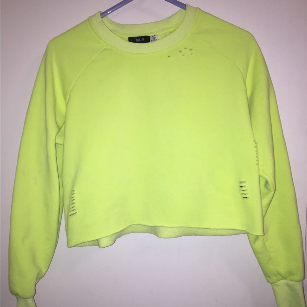 distressed urban outfitters crop top